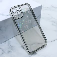 Futrola Heart za iPhone 11, srebrna