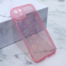 Futrola Heart Color za iPhone 14 Plus, roze