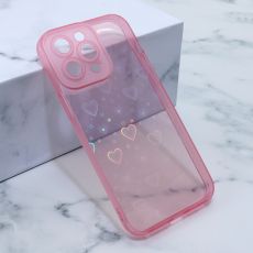 Futrola Heart Color za iPhone 14 Pro Max, roze