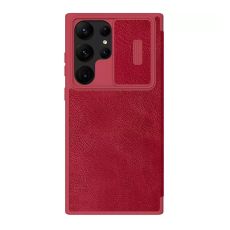 Maska Nillkin Qin Pro Leather za Samsung S918B Galaxy S23 Ultra, crvena