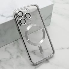 Maska Camera Protect MagSafe za iPhone 14 Pro, srebrna
