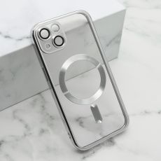 Maska Camera Protect MagSafe za iPhone 15, srebrna