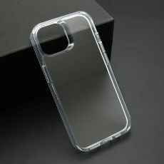 Futrola Color Frame za iPhone 15, srebrna