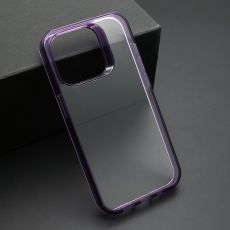 Futrola Color Frame za iPhone 15 Pro, ljubičasta