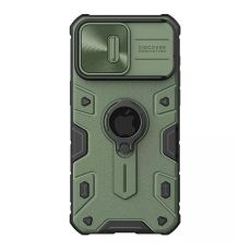 NILLKIN Maska Cam Shield Armor Pro za iPhone 15 Pro Max, zelena