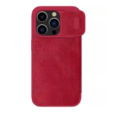 NILLKIN Maska Qin Pro za iPhone 15 Pro Max, crvena