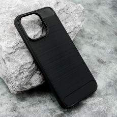 Maska silikon Brushed za iPhone 15 Pro Max, crna
