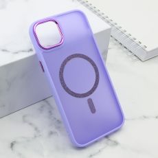Futrola Shining Magsafe za iPhone 15 Plus, ljubičasta