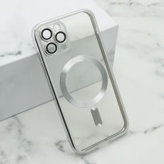 Maska Camera Protect MagSafe za iPhone 12 Pro, srebrna