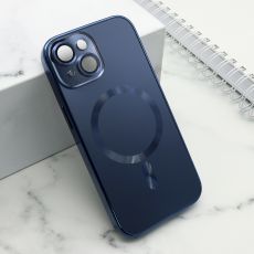 Futrola Elegant Metal Magsafe za iPhone 15, plava
