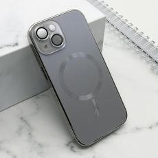 Futrola Elegant Metal Magsafe za iPhone 15, siva