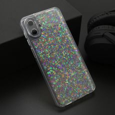 Maska za Samsung Galaxy A07 CRYSTAL GLOW srebrna