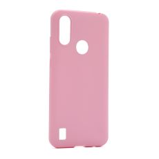 Maska Gentle Color za Motorola Moto E6i, roza