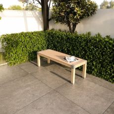 LEMON PLANET Baštenska drvena klupa 28x87x40cm Fixwood Fix-2055, bež