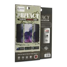 Folija za zaštitu ekrana Glass Privacy 2.5D Full glue za Samsung S911B Galaxy S23, crna
