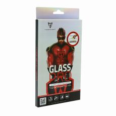 Folija za zaštitu ekrana Glass monsterskin PRO 9H za iPhone 14, crna