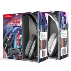 BHP-LED-02-W Gembird Bluetooth stereo Slualice sa mikrofonom Bt V5.0 400mAh/32Ohm, 2h Li-ion Bele
