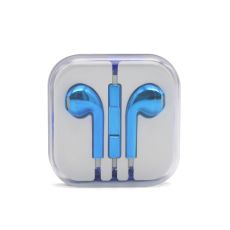 Slušalice za telefon za Iphone 3.5mm, metalik plava