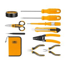 Ingco 11-delni set alata za električare HKETS0111