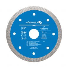 HOGERT Rezni dijamantski disk 125 mm za rezanje keramike
