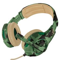 TRUST Gejming žične slušalice XT411C Radius, Jungle-zelena