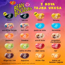 JELLY BELLY CANDY Draže bombone BEANBOOZLED, 54g 7th edition