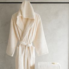 DEKOR DOM Bade mantil NATUR S/M - Ivory