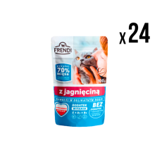 FRENDI Vlažna hrana za mačke Jagnjetina 100g 24/1