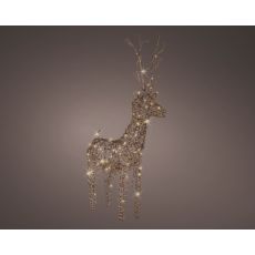 LUMINEO Dekorativna figura jelen 72 LED