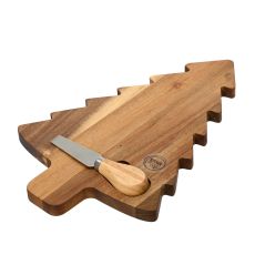 Dekorativna novogodišnja daska za sir