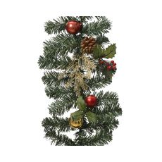 EVERLANDS Girlanda sa šljokicama i dekorativnim ukrasima, 180cm