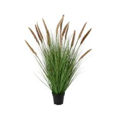 Ukrasna veštačka biljka Pampas u saksiji, 110cm