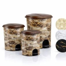 APEX Set kanti za otpatke 3/1, mermer braon