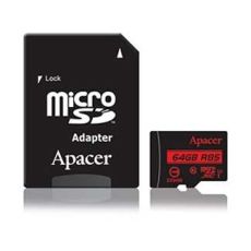 APACER Memorijska kartica UHS-I U1 MicroSDXC 64GB class 10 AP64GMCSX10U5-R
