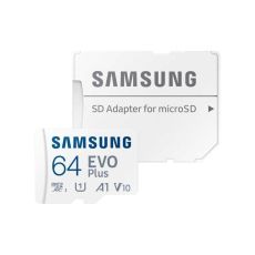 SAMSUNG Memorijska kartica EVO PLUS MicroSD Card 64GB class 10 + Adapter MB-MC64KA