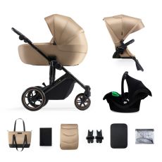 KINDERKRAFT kolica 3u1 prime 2 pro beige