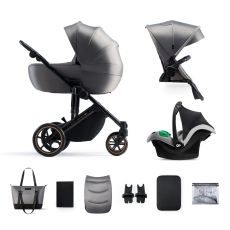 KINDERKRAFT kolica prime 2 3u1 mink pro shadow grey