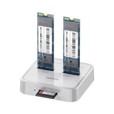 MAIWO Docking station USB 3.1 tip C na 2 x M.2 (SATA & PCIe NvMe) K3016SD
