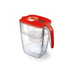 LAICA Bokal za filtritanje vode Big Milano J81AB, crvena