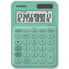 CASIO Kalkulator stoni, 12 mesta, zeleni MS20
