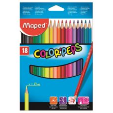 MAPED Drvene bojice Color Peps, set 1/18