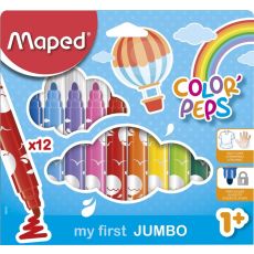 MAPED Flomasteri Color Peps Maxy, set 1/12