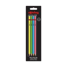 ROTRING Grafitna olovka Neon HB, set  1/4