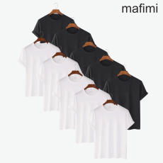 Mafimi Majica Crna i Bela Set 10 kom