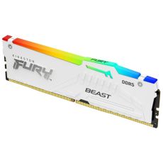 KINGSTON DIMM DDR5 32GB 5200MT/s KF552C36BWEA-32 Fury Beast RGB White Expo