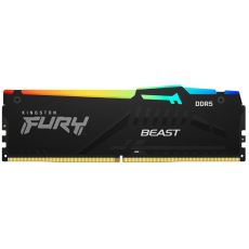 KINGSTON DIMM DDR5 32GB 6400MT/s KF564C32BBEA-32 FURY Beast Black RGB EXPO