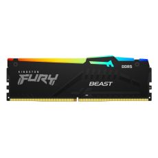 KINGSTON DIMM DDR5 32GB 5600MT/s KF556C40BB2A-32 FURY Beast RGB Black