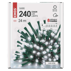 EMOS Nano zeleni lanac 240 LED, 24 m