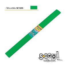S-COOL Krep papir, zeleni sc1255