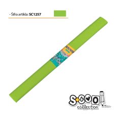S-COOL Krep papir, kivi zeleni sc1257